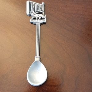 Las Vegas collectable spoon made of pewter